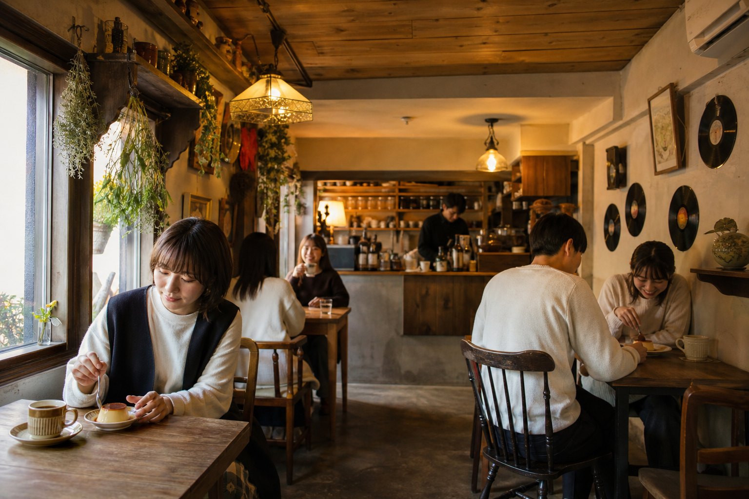 Restaurants and a Cafe in Yongsan-gu, Seoul