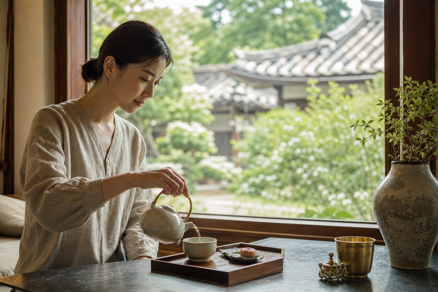 Seoul Restaurants and a Bukchon Teahouse