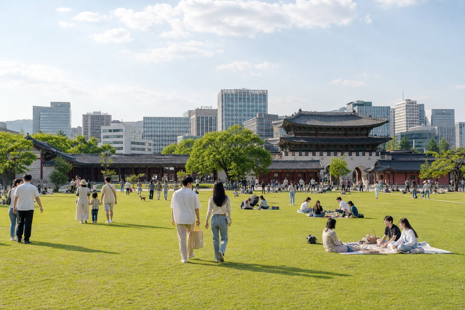 Six Places in Seoul